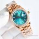 Swiss Rolex new Day Date 36 Rose Gold Rock Candy Diamond bezel A2836 Watches (2)_th.jpg